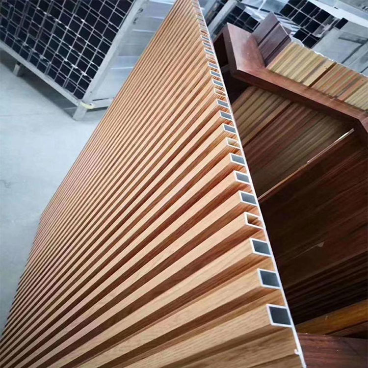 Panel de gran pared de aluminio con revestimiento de PVDF